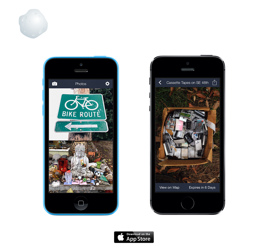 Meteor: Take Temporary Photos for iOS